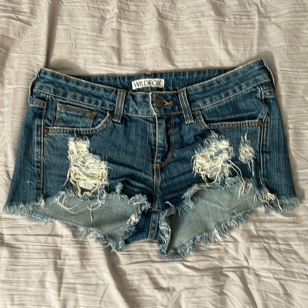 Wildfox, Denim shorts, 27